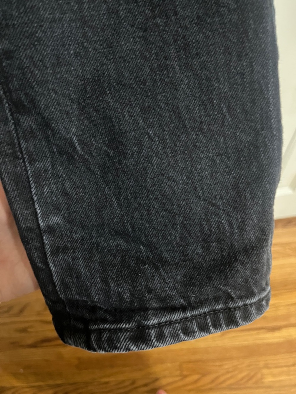 NWT | ZARA Black High-Rise Ankle Straight Jeans - Picture 4 of 6